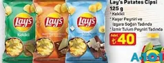 LAYS PATATES CİPSİ 125 G fiyat ve kampanya bilgisi